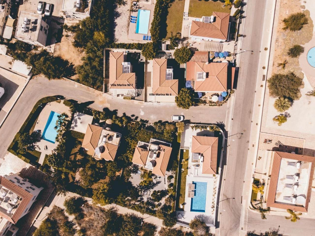 Villa Marina Айя-Напа Экстерьер фото